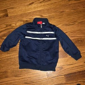 PUMA zip up track jacket